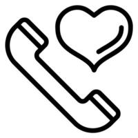 call line icon vector