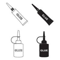 Glue icon design vector