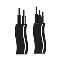 power cord icon vector