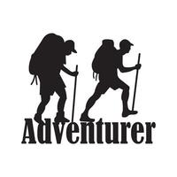 Adventurer icon design vector