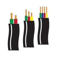 power cord icon vector