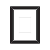 photo frame icon vector