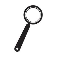 magnifying glass icon. vector