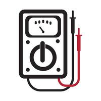 digital multimeter icon vector