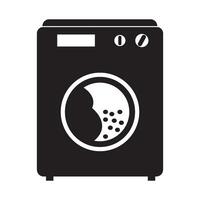 washing machine icon vector
