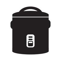 rice cooker icon vector