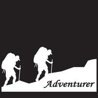 Adventurer icon design vector