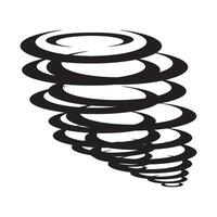 tornado icon design vector