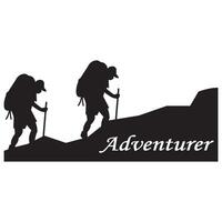 Adventurer icon design vector