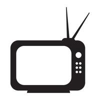 diseño de logotipo de tv vector