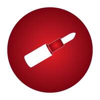 lipstick icon design vector