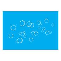 Bubble icon design vector