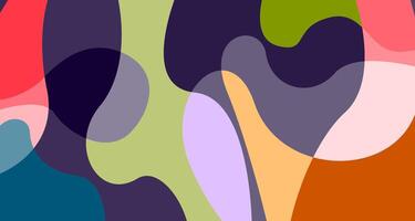 Colorful abstract fluid and psychedelic flat background for summer holiday party vector