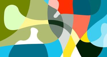 Colorful abstract fluid and psychedelic flat background for summer holiday party vector