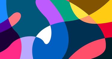 Colorful abstract fluid and psychedelic flat background for summer holiday party vector