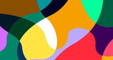 Colorful abstract fluid and psychedelic flat background for summer holiday party vector
