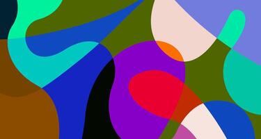 Colorful abstract fluid and psychedelic flat background for summer holiday party vector