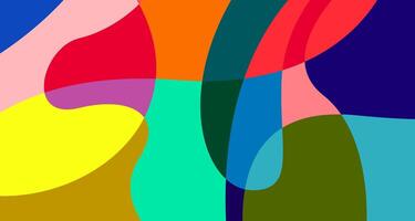 Colorful abstract fluid and psychedelic flat background for summer holiday party vector