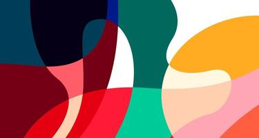 Colorful abstract fluid and psychedelic flat background for summer holiday party vector