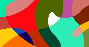 Colorful abstract fluid and psychedelic flat background for summer holiday party vector