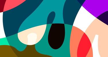 Colorful abstract fluid and psychedelic flat background for summer holiday party vector