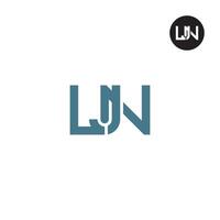 LJN Logo Letter Monogram Design vector