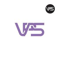 VPS Logo Letter Monogram Design vector