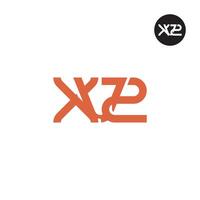 XV2 Logo Letter Monogram Design vector