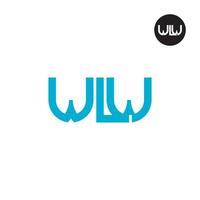 WLW Logo Letter Monogram Design vector