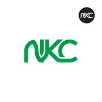 NKC Logo Letter Monogram Design vector