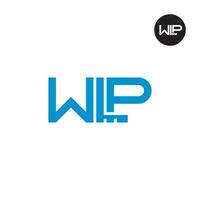 WLP Logo Letter Monogram Design vector