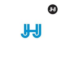 JHJ Logo Letter Monogram Design vector