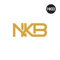 NKB Logo Letter Monogram Design vector