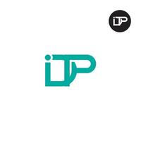 IDP Logo Letter Monogram Design vector