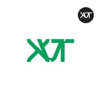 XVT Logo Letter Monogram Design vector