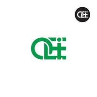 OEI Logo Letter Monogram Design vector