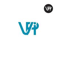 VPI Logo Letter Monogram Design vector