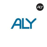 ALY Logo Letter Monogram Design vector