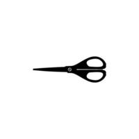 Scissors Silhouette, Flat Style, can use for Pictogram, Art Illustration, Website, Apps, Logo Type or Graphic Design Element vector