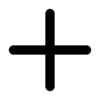 add icon, plus or increase illustration design vector
