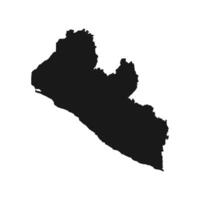 liberia map icon illustration design vector