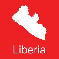 liberia map icon illustration design vector