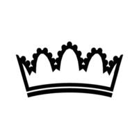 crown icon element illustration design vector