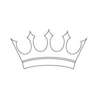 crown icon element illustration design vector