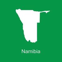 namibia country map icon vector