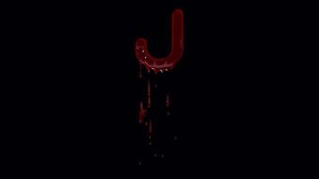 Creative Blood Dripping Text Effects - Innovate Your Horror Artwork, Perfect for A Terrifying Touch video