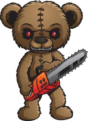 Killer Teddy Vector Art, Icons, and Graphics for Free Download