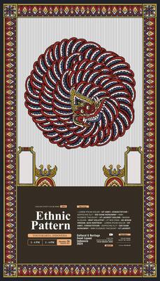 Javanese Ethnic illustration for social media or event poster