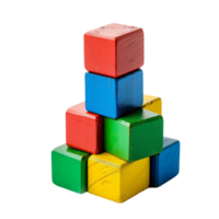 colorful wooden blocks png