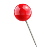 een rood pin png